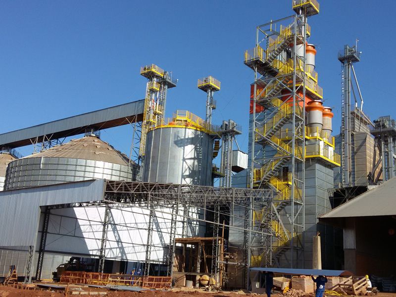 Unidade de Recebimento e Beneficiamento da Coamo  Cruzmaltina-PR